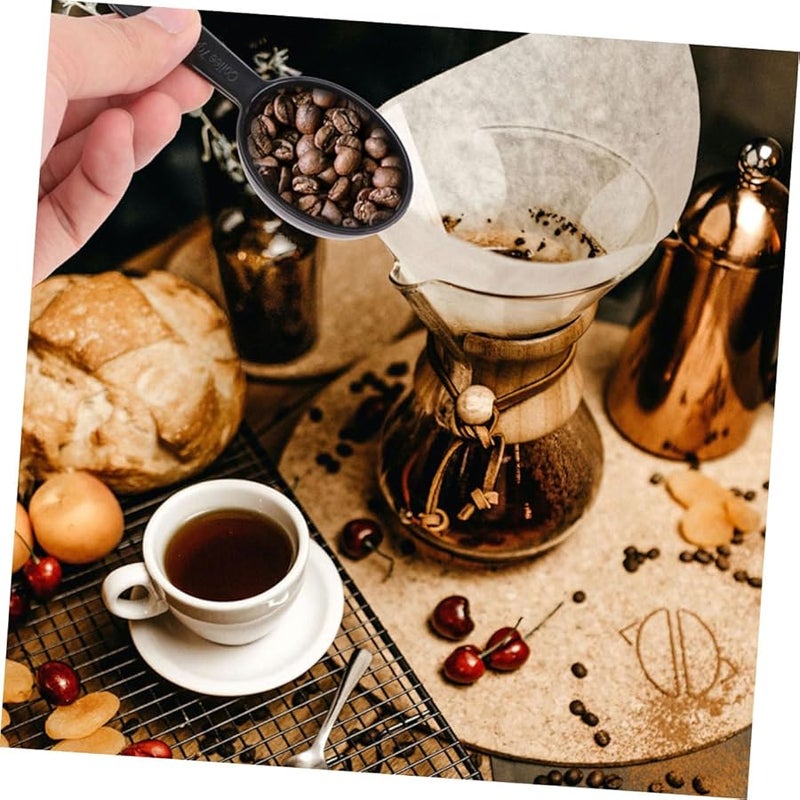 10 Piece Plastic Measuring Spoon Set For Coffee Sugar Tea And Seasonings Kitchen Essential - Image 5